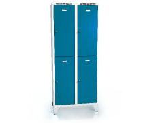  Divided cloakroom locker ALDOP with feet 1920 x 800 x 500